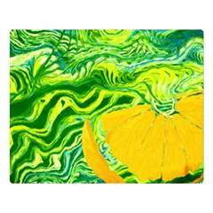 Zitro Abstract Sour Texture Food Premium Plush Fleece Blanket (large) by Amaryn4rt