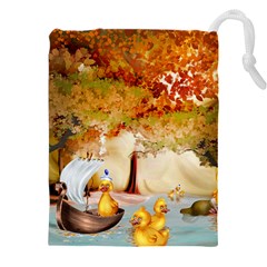 Art Kuecken Badespass Arrangemen Drawstring Pouch (5xl) by Amaryn4rt