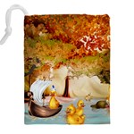 Art Kuecken Badespass Arrangemen Drawstring Pouch (5XL) Back