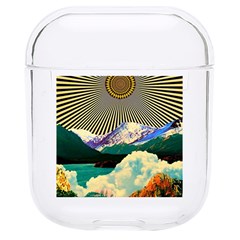 Surreal Art Psychadelic Mountain Hard Pc Airpods 1/2 Case by Modalart