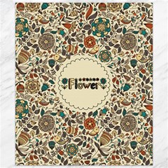 Seamless Pattern With Flower Birds Canvas 20  X 24  by Bedest