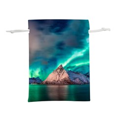 Amazing Aurora Borealis Colors Lightweight Drawstring Pouch (s) by Pakjumat