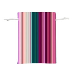 Vertical Line Color Lines Texture Lightweight Drawstring Pouch (s) by Pakjumat