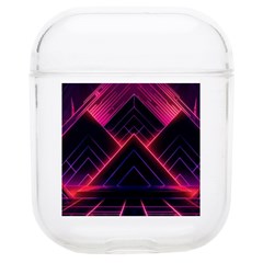 Synthwave City Retrowave Wave Soft Tpu Airpods 1/2 Case by Pakjumat