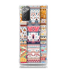 Pattern Texture Multi Colored Variation Samsung Galaxy Note 20 Tpu Uv Case by Pakjumat