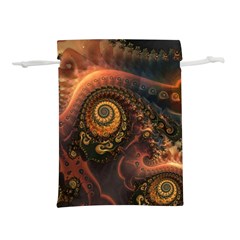 Paisley Abstract Fabric Pattern Floral Art Design Flower Lightweight Drawstring Pouch (s) by Pakjumat