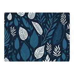 Pattern Flower Texture Two Sides Premium Plush Fleece Blanket (mini) by Pakjumat