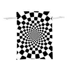 Geomtric Pattern Illusion Shapes Lightweight Drawstring Pouch (s) by Pakjumat