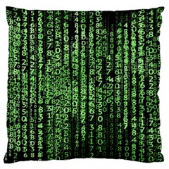 Matrix Technology Tech Data Digital Network Standard Premium Plush Fleece Cushion Case (one Side) by Pakjumat