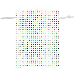 Dots Color Rows Columns Background Lightweight Drawstring Pouch (xl) by Hannah976