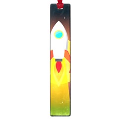Rocket Take Off Missiles Cosmos Large Book Marks by Sarkoni