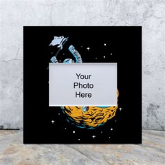 Astronaut Planet Space Science White Box Photo Frame 4  X 6  by Sarkoni