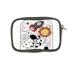 Astronaut Drawing Planet Coin Purse Back