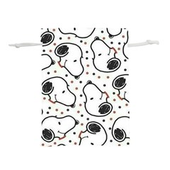 Dog Pattern Lightweight Drawstring Pouch (m) by Sarkoni