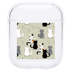 Cute Cat Seamless Pattern Hard Pc Airpods 1/2 Case by Apen