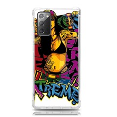 Xtreme Skateboard Graffiti Samsung Galaxy Note 20 Tpu Uv Case by Sarkoni