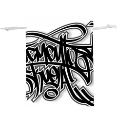 Hip Hop Music Drawing Art Graffiti Lightweight Drawstring Pouch (xl) by Sarkoni