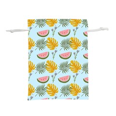 Summer Pattern Texture Vibes Lightweight Drawstring Pouch (s) by Apen