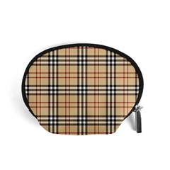 Burberry, Checker, Clothes, Fashion, Pattern Accessory Pouch (small) by nateshop