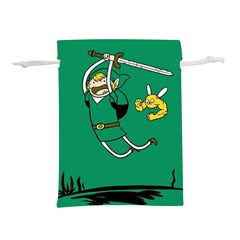 Adventure Time The Legend Of Zelda Lightweight Drawstring Pouch (m) by Sarkoni