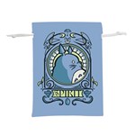 Drawing Illustration Anime Cartoon My Neighbor Totoro Lightweight Drawstring Pouch (M) Back