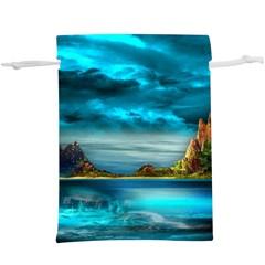 Artistic Fantasy Psychedelic Lightweight Drawstring Pouch (xl) by Sarkoni