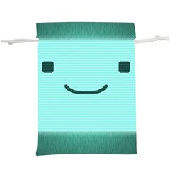 Adventure Time Bmo Lightweight Drawstring Pouch (xl) by Sarkoni