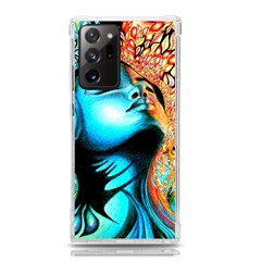Color Detail Dream Fantasy Neon Psychedelic Teaser Samsung Galaxy Note 20 Ultra Tpu Uv Case by Sarkoni
