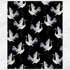 Crane Pattern Canvas 11  X 14  by Bedest