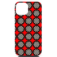 Dart Board Iphone 14 Black Uv Print Case by Dutashop