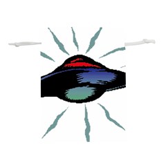 Alien Unidentified Flying Object Ufo Lightweight Drawstring Pouch (m) by Sarkoni