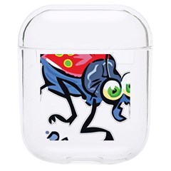 Bug Black Insect Animal Hard Pc Airpods 1/2 Case by Sarkoni