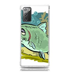 Fish Hook Worm Bait Water Hobby Samsung Galaxy Note 20 Tpu Uv Case by Sarkoni