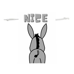 Donkey Ass Funny Nice Cute Floppy Lightweight Drawstring Pouch (m) by Sarkoni