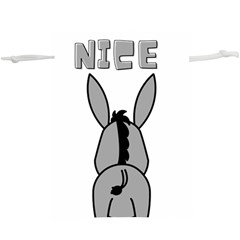 Donkey Ass Funny Nice Cute Floppy Lightweight Drawstring Pouch (xl) by Sarkoni