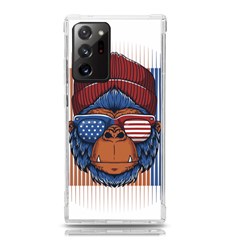 Gorilla Ape Zoo Mammal Usa Samsung Galaxy Note 20 Ultra Tpu Uv Case by Sarkoni