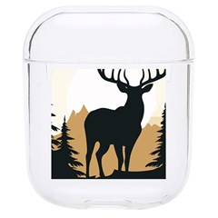 Deer Wildlife Nature Hard Pc Airpods 1/2 Case by Sarkoni