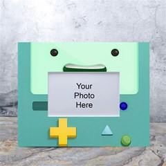 Bmo Adventure Time White Tabletop Photo Frame 4 x6  by Bedest