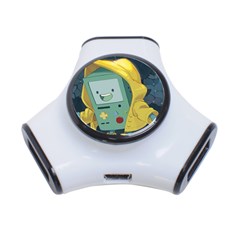 Cartoon Bmo Adventure Time 3-port Usb Hub by Bedest