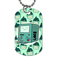 Adventure Time Bmo Dog Tag (two Sides) by Bedest