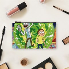 Rick And Morty Adventure Time Cartoon Cosmetic Bag (small) by Bedest