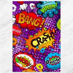 Crash Bang Adventure Time Art Boom Graffiti Canvas 12  X 18  by Bedest