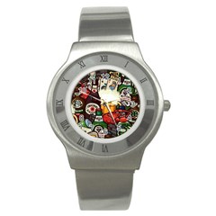 Graffiti Go Art Stainless Steel Watch by Bedest