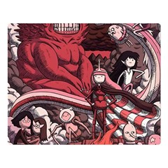 Adventure Time Cartoon Two Sides Premium Plush Fleece Blanket (large) by Bedest