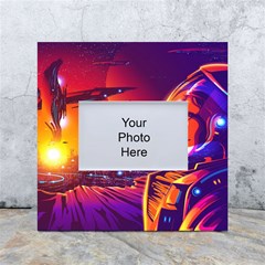 Far Future Human Colonization White Box Photo Frame 4  X 6  by Hannah976