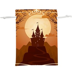 Beautiful Castle Lightweight Drawstring Pouch (xl) by Hannah976