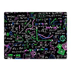 Math Linear Mathematics Education Circle Background Two Sides Premium Plush Fleece Blanket (mini) by Hannah976