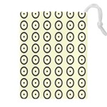 Sharp Circles Drawstring Pouch (4XL) Front