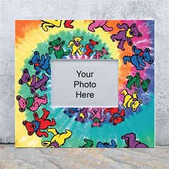 Grateful Dead Artsy White Wall Photo Frame 5  X 7  by Bedest