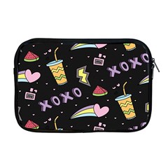 Cute Girl Things Seamless Background Apple Macbook Pro 17  Zipper Case by Apen